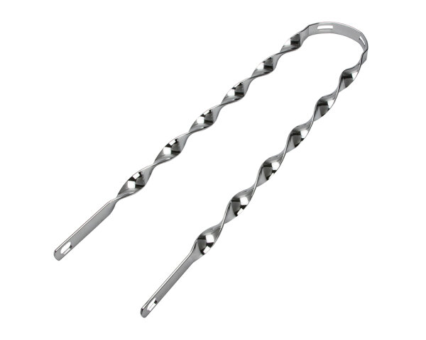 Schutzblechstrebe Twisted 26 Zoll Chrom