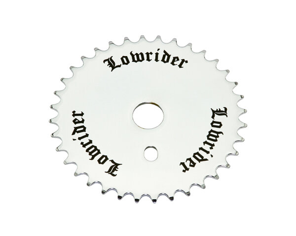 Kettenblatt 36 Zähne "Lowrider" Chrom