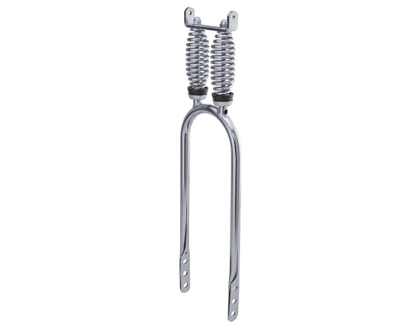 Sissy Bar 20 Zoll Suspension "Feder" Chrom