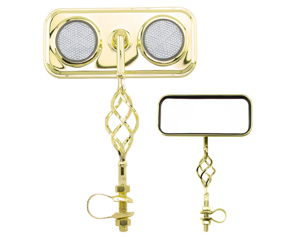 Spiegel CageTwisted Gold Clear