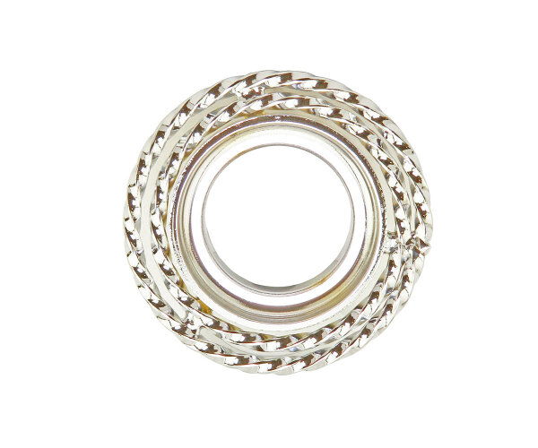 Bottom Bracket Cup Double Square Twisted Chrome Lowrider