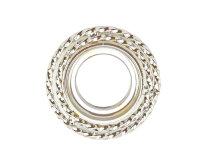 Steuerkopf Abdeckung Double Square Twisted Chrom