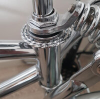 Steuerkopf Abdeckung Double Square Twisted Chrom