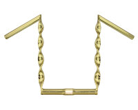 Lenker 15" Flat Twisted Gold