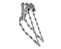 Springergabel 20 Zoll Flat Twisted Bent Chrom