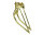 Spring Fork 20 Inch Bent Gold