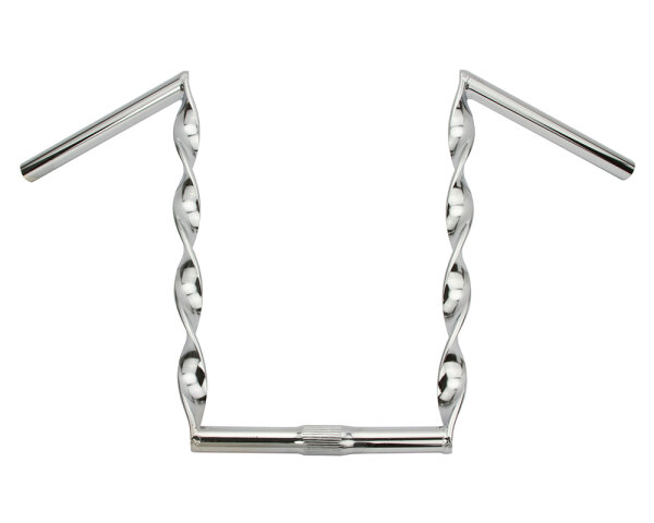 Lenker 15" Flat Twisted Chrom