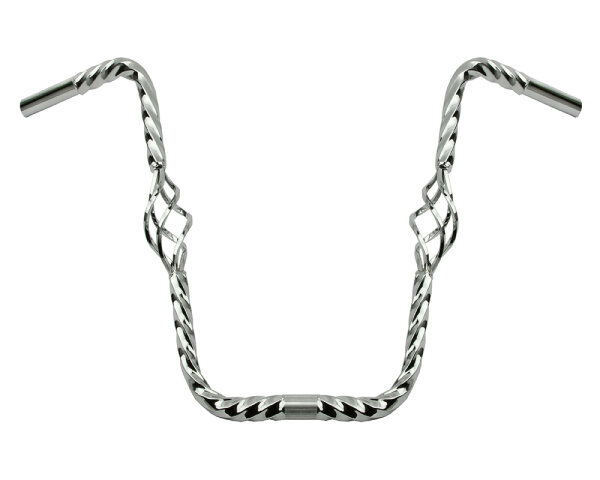 Lenker 16" Apehanger Twisted Cage Chrom