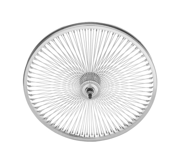 20 Zoll Laufrad 144 Speichen Chrom VR