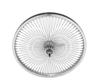 20 Zoll Laufrad 144 Speichen Chrom HR