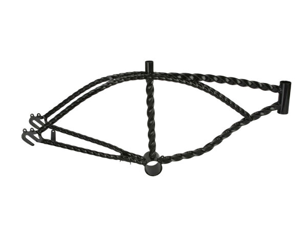 Rahmen Twisted 20" Schwarz