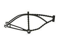 Rahmen Twisted 20" Schwarz