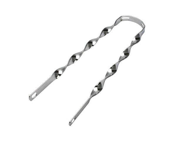 Schutzblechstrebe Twisted 20 Zoll Chrom