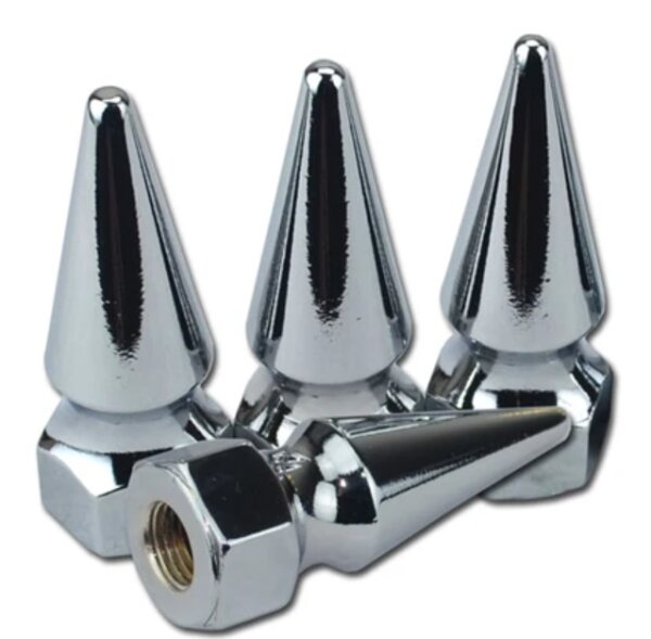 Spike Nut M6 Chrome