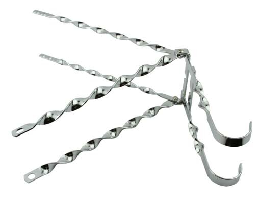 Ersatzrad Halter 26 Zoll Flat Twisted Chrom