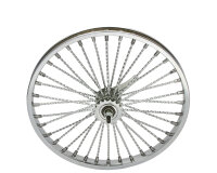 20 Zoll Laufrad 36 Twisted Speichen Chrom HR