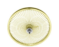 20 Zoll Laufrad 144 Speichen Gold HR