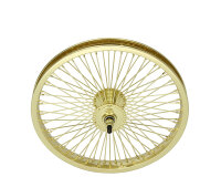 Front Wheel 72 Spoke 16" Gold