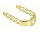 Gabelkrone Double Flat Twisted Gold