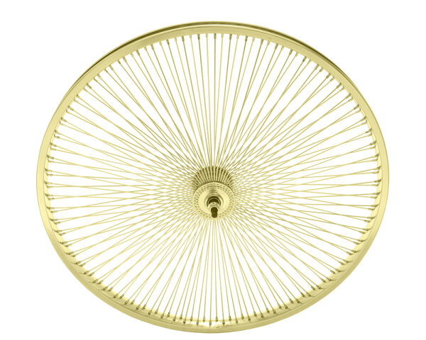 26 Zoll Laufrad 144 Speichen Gold VR