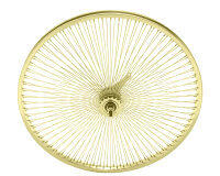26 Zoll Laufrad 144 Speichen Gold HR