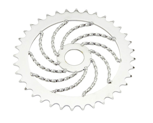 Kettenblatt 36 Zähne Twisted Chrom