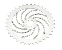 Kettenblatt 36 Zähne Twisted Chrom
