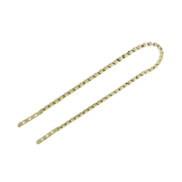 Sissy Bar 24 Zoll Square Twisted Gold