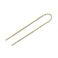 Sissy Bar 24 Zoll Square Twisted Gold