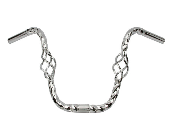Handlebar 11" Cage Twisted Chrom Lowrider Bike
