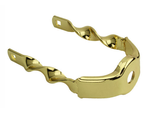 Gabelkrone Flat Twisted Gold