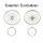 Lowrider 20" 144 Speichen Laufrad Set inkl. Weißwand "Lowrider" Reifen