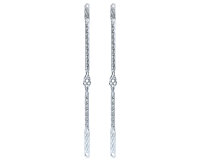 26" Strebe Springergabel Cage Twisted Chrom