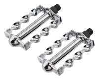 Pedalen Set Twisted Chrom 9/16"