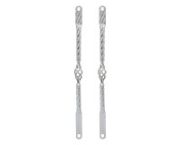 20" Strebe Springergabel Cage Twisted Chrom