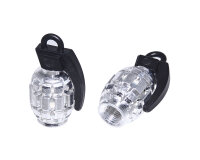 Ventilkappen Granate Chrom AV