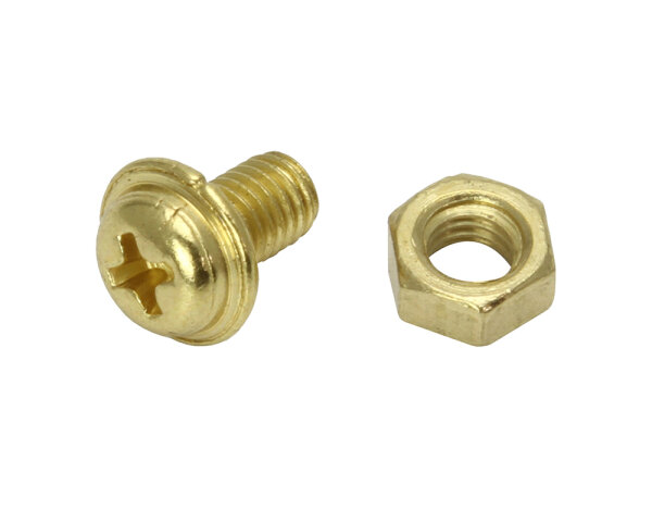 Schutzblech Schraubenset Gold