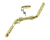 Kurbel 5.5" Gold Twisted