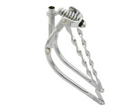 Springergabel 20 Zoll Bent Chrom Twisted Streben
