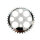 Chainring 36 teeth "Lowrider Head" Chrome