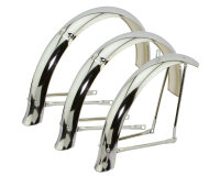 Schutzblech Set 20" Trike Chrom Ducktail