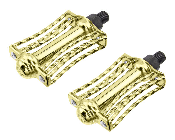 Pedalen Set Butterfly Gold 1/2"
