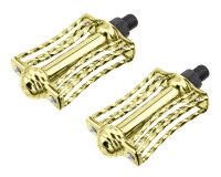Pedalen Set Butterfly Gold 1/2"