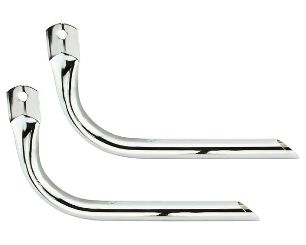 Auspuff  Set "Straight" Chrom