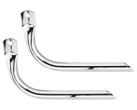 Auspuff  Set "Straight" Chrom