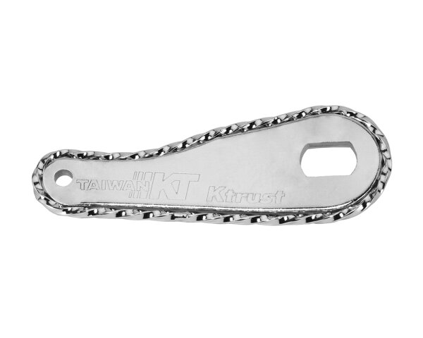 Rücktritt Halter Twisted Chrom