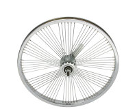 20 Zoll Laufrad 72 Speichen Ventilator Chrom HR