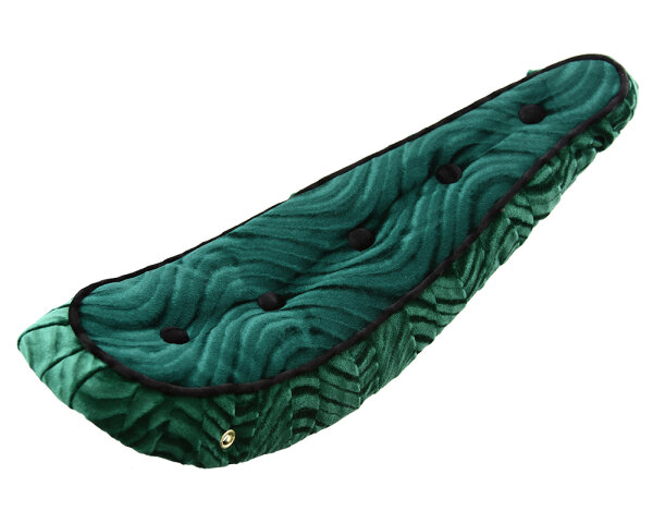 Bananensattel 20" "Polo" Velours Grün