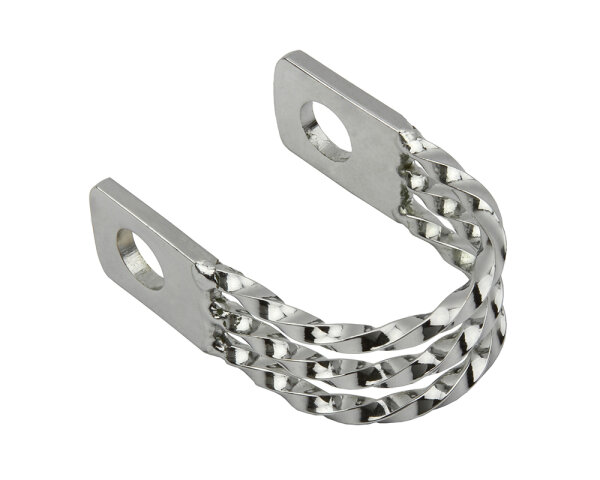 Sattelklemme Twisted Chrom Universal