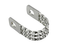 Sattelklemme Twisted Chrom Universal